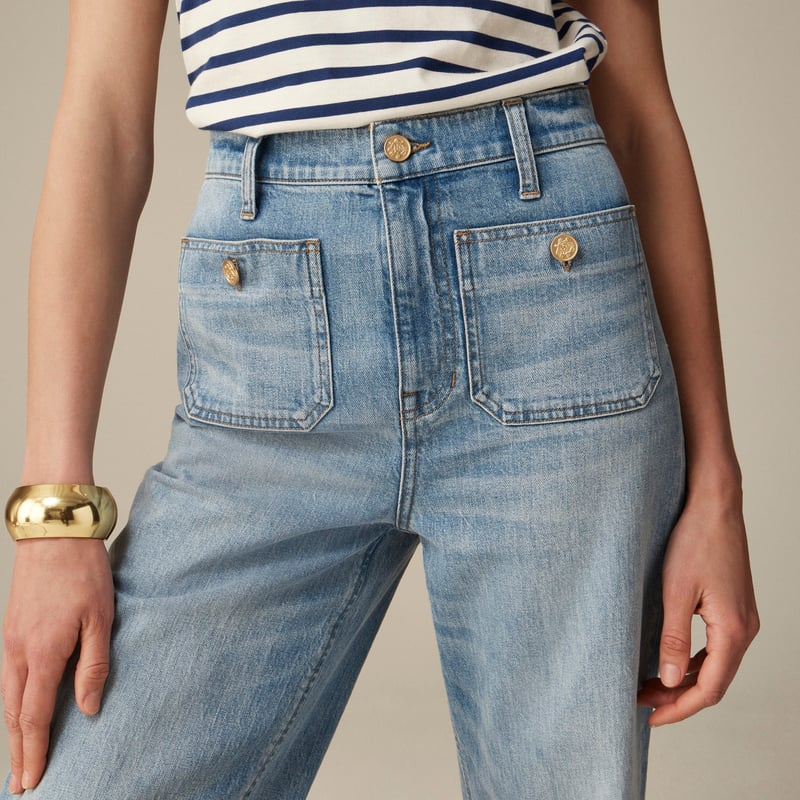 DenimElegance - Plus Flare Pants