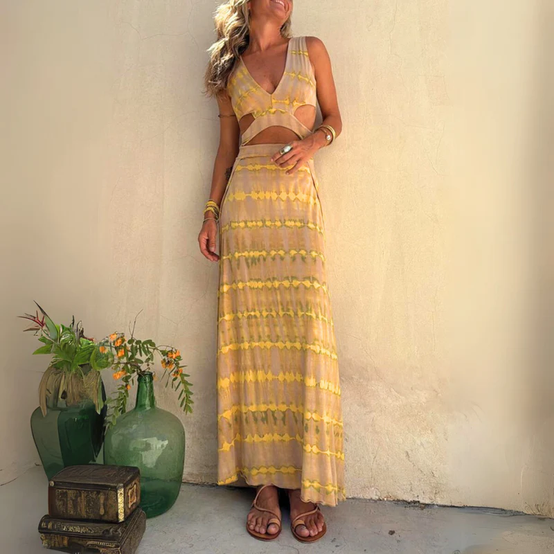 Serena – Vibrant Floral Embroidered Midi Dress